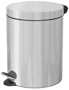 Coș cu pedală Alda Soft Close Freedom Fresh 5 l,oțel inoxidabil, 5 l