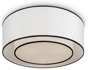 Plafoniera design modern Bergamo alb, negru