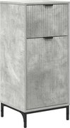 vidaXL Dulap de Baie cu sertar cu ușă Gri din beton 39,5 x 36 x 88 cm