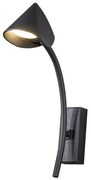 Aplica LED de perete design modern CAPUCCINA negru