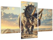 Tablou - Triceratops (90x60 cm)