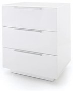 Noptieră ROCKY XXL albă