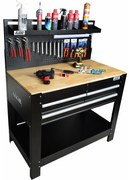 Banc de lucru pentru atelier cu lampă LED FR4095