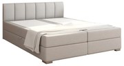 boxspring pat 180x200, gri deschis, RIANA KOMFORT