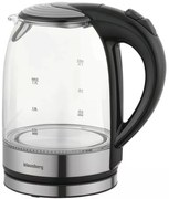 Fierbător electric din sticlă cu LED, 1.7 L, Klausberg KB-7886