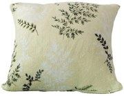 Husa din microplush pentru pernuta LEAFY 40x50 cm verde deschis