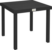 Outsunny Aluminum Outdoor Patio Dining Table for 4 for Garden Lawn Backyard, Natural | Aosom Romania