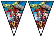 Avengers Evergreen ghirlandă de steaguri FSC 2,3 m