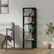 Biblioteca Evon  culoare antracit 160 cm