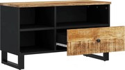 vidaXL Dulap TV 80x33x46 cm, lemn masiv de mango și lemn prelucrat