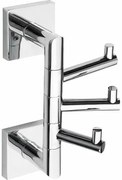 SAPHO XQ204 X-Square triplu pivotant, cromatat