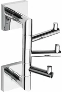 SAPHO XQ204 X-Square triplu pivotant, cromatat