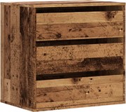 vidaXL Dulap colț cu sertare lemn vechi 60x41x58 cm lemn prelucrat