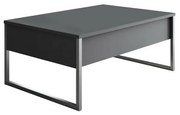 Măsuță de cafea Luxe Anthracite and Silver