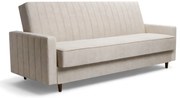 Canapea extensibilă Wars - bej welwet Cloud 03 / picioare wenge