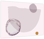 Tablou pe sticlă - Minimalism violet N⁰2 (70x50 cm)