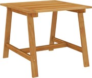 vidaXL Masă de grădină, 88 x 88 x 74 cm, lemn masiv de acacia