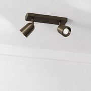 Eglo 901949 - Spot CAMALDOLI 2xGU10/10W/230V bronz