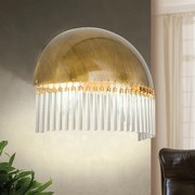 Aplica de perete Art Nouveau STABCHENSERIE, patina