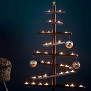 Brad craciun suport lumanari Philippi SOHO