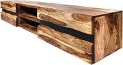 Comoda TV suspendata din lemn design industrial Amazonas 160cm Sheesham