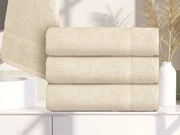 Prosop CLARYSSE ELEGANCE 70x140 cm crem, 100% bumbac