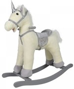 Infantastic Unicorn balansoar, 74 x 30 x 64 cm, argintiu