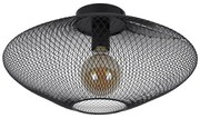 Plafonieră MESH 1xE27/40W/230V neagră Lucide 21123/45/30