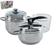 Orion Oală sub presiune DUO PROFI cu coş din inox