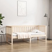vidaXL Pat de zi fără saltea 75x190 cm din lemn masiv de pin