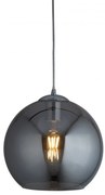 Lustra / Pendul design modern 30cm Balls crom / fumuriu 1632SM SRT