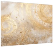 Tablou pe sticlă - Textura modelată (70x50 cm)