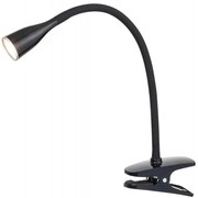 Veioza/Lampa LED cu clips/clema de birou Jeff neagra