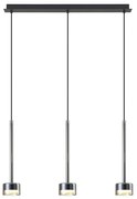 Lustra suspendata design modern TONIC 3L bronz