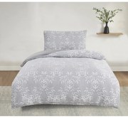Lenjerie de pat din jacquard Alabama gri, 140 x200 cm, 70 x 90 cm