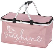 Geantă cu efect de răcire 35 l, 48 x 28 x 24 cm, roz