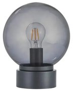 Lampă de masă JIMMY, 1xE27/60W/230V, antracit/negru fumuriu