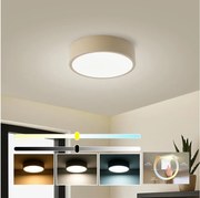 Brilagi Plafonieră LED POOL, 18W, 230V, 3000/4000/6000K, Ø 20 cm, bej