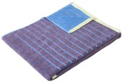 Prosop din bumbac Hübsch Dora, 50 x 100 cm, albastru - violet