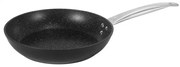 Tigaie Oliver Voltz OV54419N24, 24 cm, Finisaj marmura, Inductie, Negru