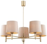 Candelabru modern design elegant PONTE 5L bej