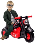 AIYAPLAY Moto portdră pentru copii moto draisienne cu muzică și bule, roti late pentru copii de 2-5 ani 80 x 35,5 x 42 cm negru | Aosom Romania