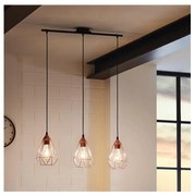 Lustră Eglo 94195 TARBES 3xE27/60W/230V