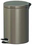 Coș cu pedale Alda Freedom Fresh 12 L, oțelinoxidabil mat, 12 l