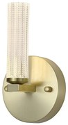 Aplica LED de perete baie metal alama IP44 Aberdeen