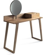 Masa machiaj eleganta, design modern Walnut AC-CP1702-DK