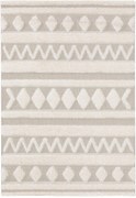 Covor crem CARLO BOHO 80 x 150 cm