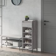 vidaXL Pantofar, gri sonoma, 40x36x105 cm, lemn compozit