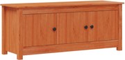 vidaXL Dulap pentru pantofi Maro Ceară 110 x 38 x 45,5 cm