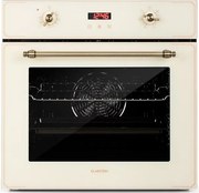 Klarstein Elizabeth, cuptor încorporat, design retro, 6 funcții, 50 - 250 ° C, crem